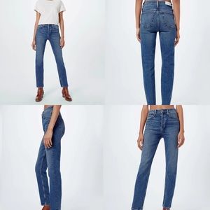 ‼️SOLD‼️RE/DONE Comfort Stretch High Rise Ankle Crop Jeans